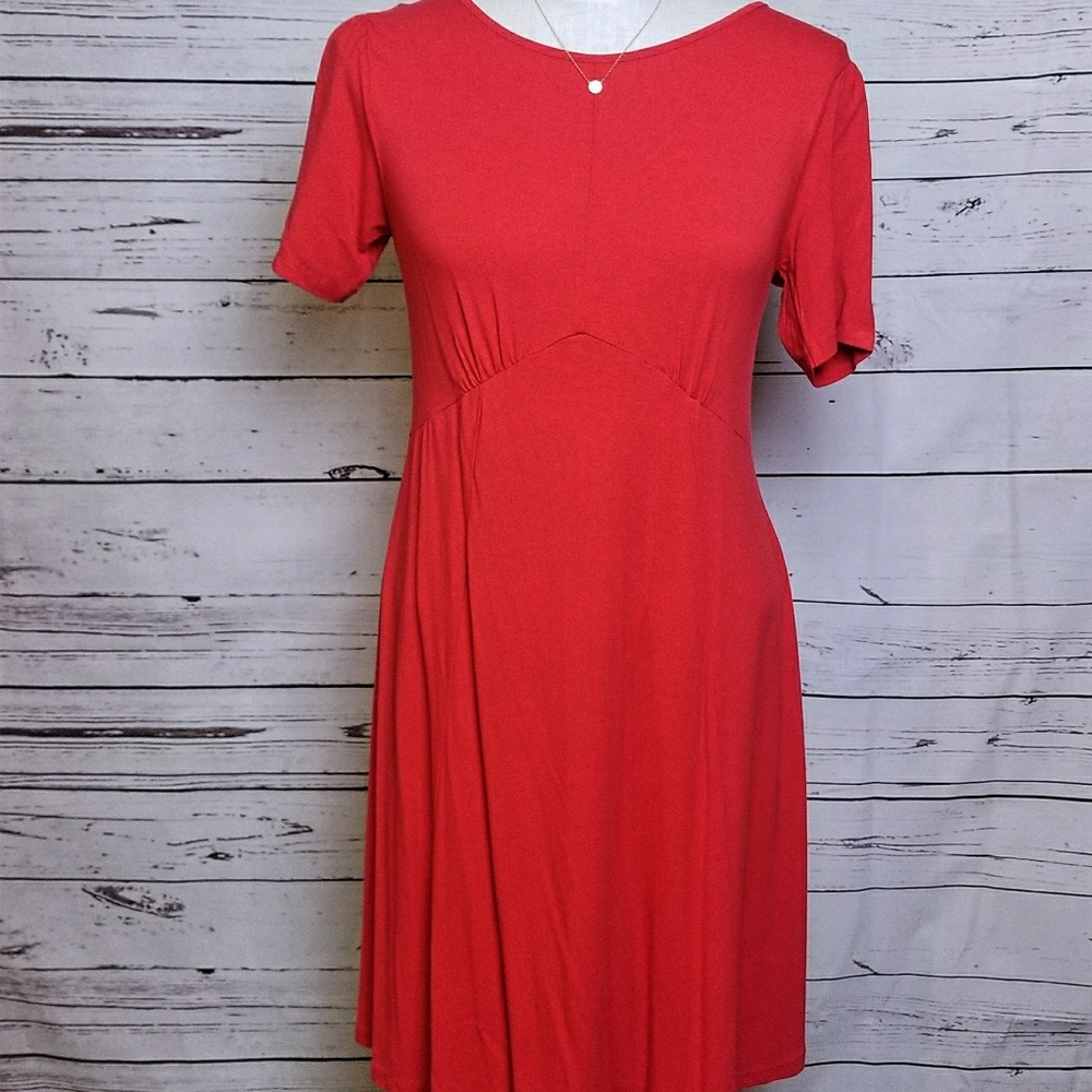 Asos Red Maternity Dress